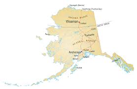 It is the largest state in the usa by area and the 7th largest subnational division in the world. Map Of Alaska Arctic Getaway