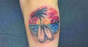 If the idea of a palm tree themed tattoo appeals, here are the facts you need to know. Minimalist Beach Tattoo Ideas Novocom Top