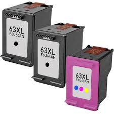 Remanufactured Hp 63 Black Ink Cartridge, F6U62A 1-Pk High Yield