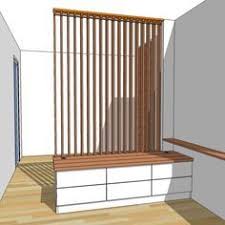 Fabrication Sur Mesure D Un Meuble Bas Et Claustra Mobile Deco Entree Maison Meuble Bas Idee Entree Maison