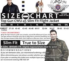 Top Gun Cwu 45 Slim Fit Flight Jacket Black