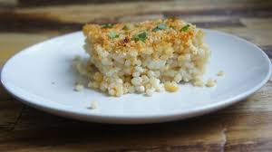Add 1/4 teaspoon salt and 2 cups of water. Israeli Couscous Mac Cheese Recipe The Nosher