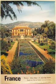 Fronval France Riviera Cote D Azur St Jean Cap Ferrat 1963 Travel Posters France Travel Prints