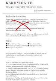 2020 accounting finance resume examples