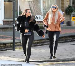Lauren goodger showed off her incredible figure last night as she headed out for dinner in london. Lauren Goodger Nearly Spills Out Of Her Plunging Catsuit As She Flaunts Her Voluptuous Curves Daily Mail Online