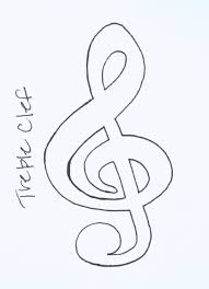 I simply put the notes on the page to indicate which colors to use. Treble Clef Coloring Pages