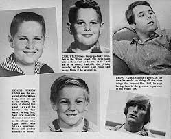 Wilson died of lung cancer in los angeles, surrounded by his family, on february 6, 1998, just two months after his mother, audree wilson. Bluemauriat Carl And Dennis Wilson Of The Beach Boys Pose With The Beach Boys Carl Wilson Boys Pose