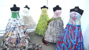 Eski eşyalarımız başka bir dekorasyon malzemesi veya işe yarar bir gereç olarak kullanabiliriz. Geri Donusum Defilesi 1 Haberler