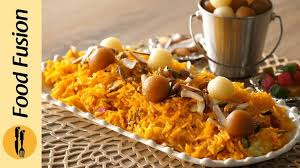 Shahi Zarda Recipe By Food Fusion Fusion Food Food Recipes