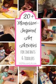 Spring montessori pack and in the garden preschool pack). 20 Montessori Inspired Art Activities For Infants And Toddlers Momtessori Life