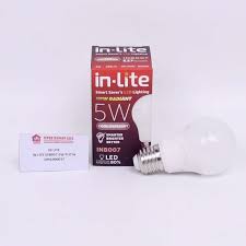 Xiaomi yeelight smart bulb led e27 10w 10 watt lampu wifi wireless ori: Jual Lampu Led Bohlam Bulb In Lite Inb007 5watt 5w Putih Terbaru Juli 2021 Blibli
