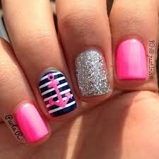 15 Cute Spring Nails And Nail Art Ideas Nautical Nails Nails Tape Nail Art