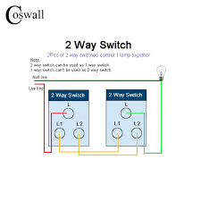 2 gang light switches also known as double light switches have two switches on the plate which control two lighting circuits. Schalter 5pcs Pack Of 2 Gang 2 Way Light Switch White Plastic Kombau Gmbh