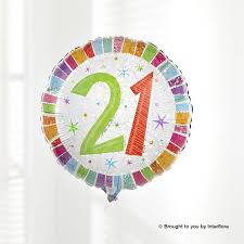 Make their 21st birthday the best one yet with these unique gifts. 21st Birthday Balloon Shandon Flowers Cork City Co Cork