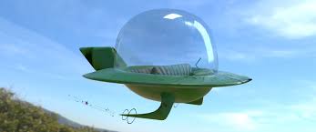 Originality and futurism is the big strenght of this animated show. Adam Visser The Jetsons Capsule Car
