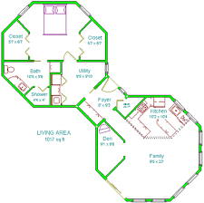 Octagon House Plans Vintage Custom Octagonal Home Design And Building Blueprint Books Round House Plans Octagon House Vintage House Plans
