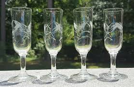 The most common stemware etched material is glass. 15 Best Sasaki Etched Wheat Pattern Vintage Glassware Ideas Vintage Glassware Glassware Wheat