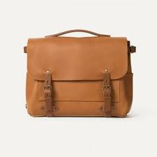 Bleu De Chauffe Sac Cartable Sac De Facteur Sac D Ordinateur Portable En Cuir