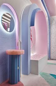 Photo 6 Of 13 In This Fantastic Dressing Room Is Serious Eye Candy Futuristic Interior Design Colorful Interiors