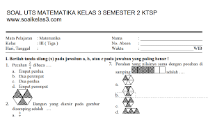 Soal ulangan matematika kelas 3 bab pecahan. Penting Soal Pecahan Kelas 3 Sd Terbaru