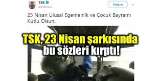 Önceki ağaç bayrami şarkı sözleri. Tsk 23 Nisan Sarkisindaki Bu Sozleri Cikardi Indigo Dergisi