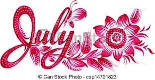 Pin By Amy On Months Of The Year Month Of July Clip Art Arts Month