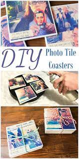 Diy Photo Tile Coasters Made With The Small Spray Shelter And Turntable And Instagram Photos Photo Tile Coasters Photo Coasters Diy Diy Coasters Tile