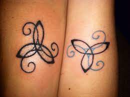 Pin By Victoria Baker On My Style Celtic Sister Tattoo Sister Symbol Tattoos Cousin Tattoos