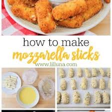Easy Mozzarella Sticks Recipe Lil Luna Recipe Mozzarella Sticks Recipes Mozzarella Sticks Recipe
