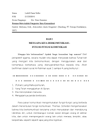 Beberapa tips untuk membuat resume kuiah yang menarik dan nyaman untuk dibaca yaitu mengatur margins atau garis tepi menjadi 2.5 cm di seluruh. Tugas Resume Buku Pengantar Ilmu Komunikasi