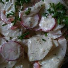 Rettich Salat Bzw Radi Salat Salat Rettichsalat Rezept Rettich