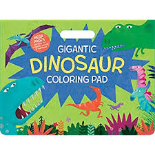 Cute diy printable dinosaur coloring pages! Buy Gigantic Dinosaur Coloring Book 11 X 14 Oversized Sheets Travel Back Through Time To The Prehistoric Age With Adorable Dinosaurs And More Dino Mite Gift For Kids Ages 3 And Up