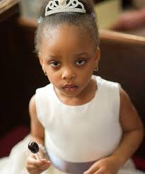 The choice of a flower girl wedding hairstyle is as important as the choice of your bridal gown. Little Bride Hairstyles In Nigeria Jiji Blog