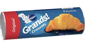 I always have to double this buttery, homemade crescent roll recipe because they never last long. Pillsbury Grands Original Crescent Rolls 8 Count Pillsbury Com