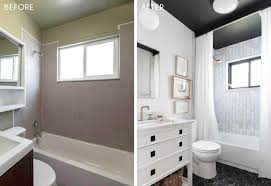 Diy bathroom makeover for small bathrooms should have to mind about paint colors in light schemes that certainly cheap and indeed. 12 Diy Reader Bathroom Renovations Full Of Budget Friendly Tips Diys Real Cost And Timing Emily Henderson