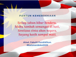 Langkah punca kepentingan semangat patriotisme. Pantun Kemerdekaan Perpustakaan Imam Al Syafi I Kuis Facebook