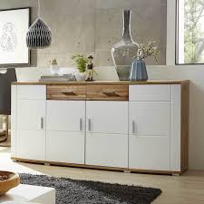 Wohnzimmer Sideboard In Weiss Eiche Geriffelt Sidebord Schraenke Wohnzimmerschrank Wohnz Crockery Unit Design Dinning Room Decor Interior Design Living Room
