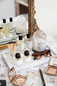 These bathroom sets have been designed by a famous designer of the bath industry in new york and have been produced under strict quality control supervision. Best Decorative Trays For Your Vanity Beauty Products The Beauty Look Book