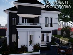 House plan beautifully designed 5 bedroom duplex. Exquisite 5 Bedroom Duplex 3d Model And Floor Plans Properties Nigeria