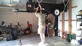The overhead garage storage options are nearly limitless. How To Create A Garage Pulley Storage System Youtube