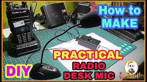 Happy hour down under radio with brad cox. Diy How To Make Simple Practical Radio Desk Mic For Vhf Uhf Radios Youtube