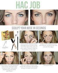 When done right, contouring your face instantly makes you look 5 lbs lighter by creating the illusion of shadows and definition. Sculpting Contouring Nose Shape Bronzer Nose Contouring Skin Makeup Makeup