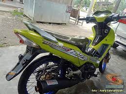 Modifikasi motor ninja r warna putih. Modifikasi Honda Supra X 125 Warna Cendol Dawet Atau Ijo Stabilo Setia1heri Com