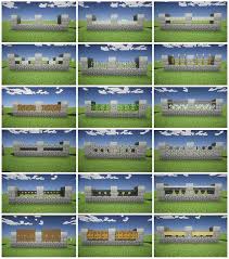 Minecraft Fence Design Minecraft Structures Minecraft Designs Minecraft City