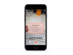 Mobile business card shift that can be modified in real time anytime, anywhere! Business Card Scanner App Hubspot