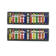 I can not remember your language preference. Buy Hyhp 2 Pcs Plastic Abacus Soroban Calculator Arithmetic Soroban Kids Calculating Tool 13 Digits Rod With 7 Colors Beads Online In Qatar B07d6cptbc