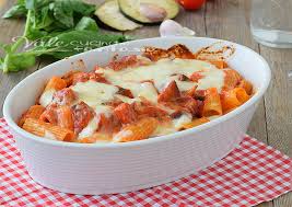 Pasta Al Forno Con Melanzane E Mozzarella