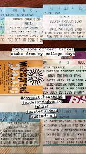 1990 S Concert Ticket Stubs The Jam Band Band Posters Grateful Dead Music