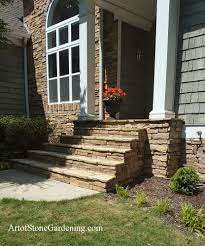 Front steps provides resources and assistance to the homeless in austin. Front Porch Remodel Art Of Stone Gardening