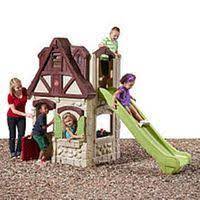 Mailboxes outdoor furniture outdoor safety package boxes pet beds shop home & pet. Step 2 2 Story Playhouse And Slide Play Houses 2 Story Playhouse Playhouse With Slide